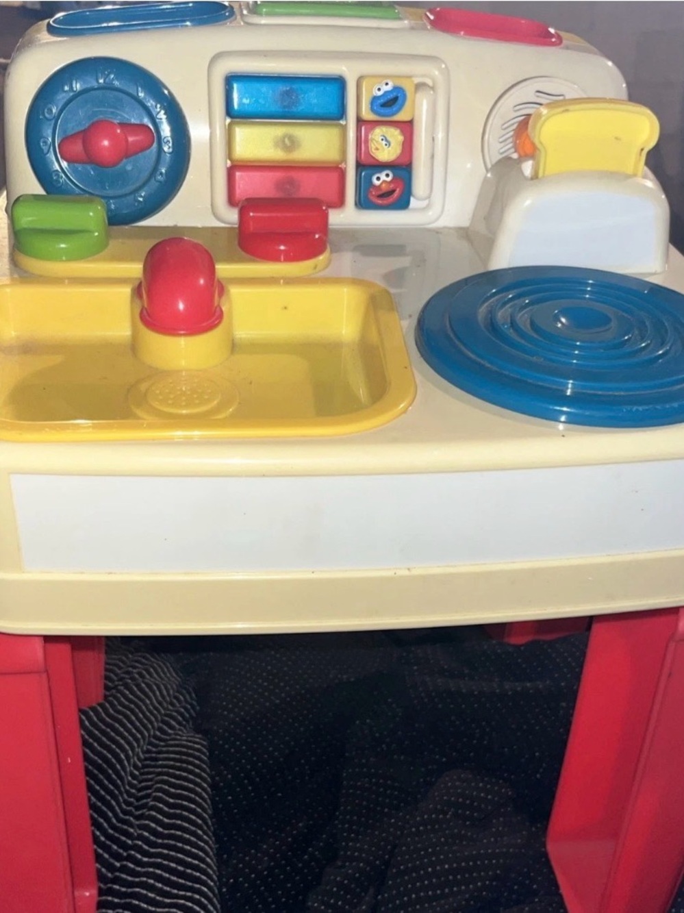 1997 Tyco Sesame Street Surprise Sounds Kitchen TESTED Working